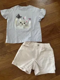 GU & UNIQLO Tシャツ　ショートパンツ　セット 120cm