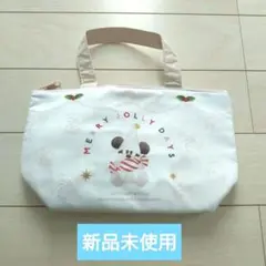 新品未使用■ディズニー クリスマス リルリンリン ミッキー トートバッグ 限定