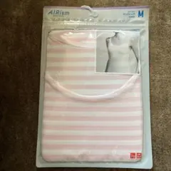 AIRism ストライプ タンクトップ M ピンクのサムネイル