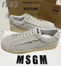 超SALE‼️【新品】MSGM✖️ACBC ライトグレー 43のサムネイル