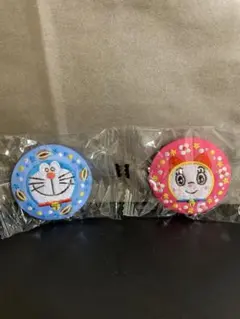 ドラえもん刺繍チャーム 【2点セット ドラえもん&ドラミちゃん】