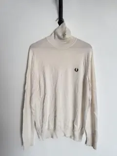 フレッドペリー ロールネック FREDPERRY K9552 タートルネック M