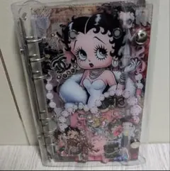 ラスト1点　シャカシャカバインダー　A 6サイズ　アクリルバインダー