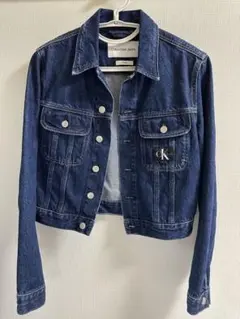 Calvin Klein Jeans クロップドデニムジャケット S