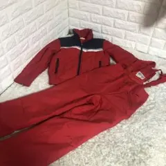 激レア adidas アディダス スノボ スキー ウェア セットアップ 赤 adidas（アディダス）の「テレックス 3層 GORE-TEX スノービブパンツ