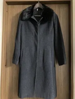 アンゴラ チェスターコート