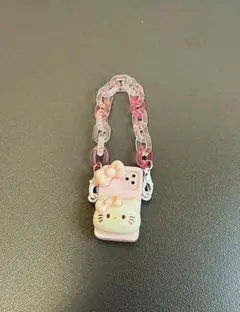 キティちゃん　スマホ　キーホルダー