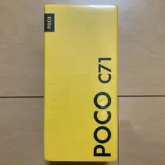 Xiaomi POCO C71 SIMフリー 4GB+128GB ①