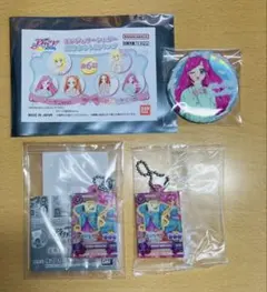 アイカツ まどか エンジェリーシュガー マルイ 缶バッジ アクリルチャーム