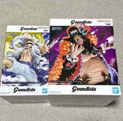 ワンピース Grandista ルフィ ギア5 ＆ 黒ひげ ティーチ - メルカリ