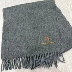 mila schon ミラショーン マフラー グレー