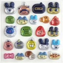 【正規品】ボンボンドロップシール　たまごっち　顔　おすそわけ　おすそ分け