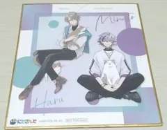 にじさんじ まねきねこ 色紙 甲斐田晴 不破湊 Aim Higher