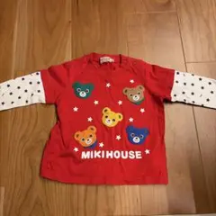 ミキハウス　長袖Tシャツ（80cm）
