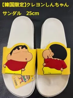【韓国限定】クレヨンしんちゃん サンダル 25cm 韓国DAISO ダイソー