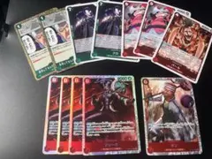 ワンピース　カード　神の島の冒険　SR クリーク　4枚　ギン　他おまけ