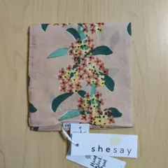 ブロックプリント ハンカチ