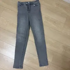 ZARA グレー　デニム　EUR34