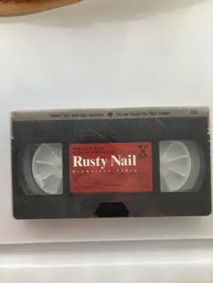 新品未開封 X JAPAN Rusty Nail VHS プロモーションビデオ