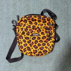 XLARGE レオパード柄 ショルダーバッグ