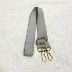 バッグストラップ　グレー