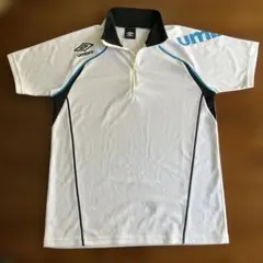 UMBRO ハーフジップ シャツ ホワイトのサムネイル