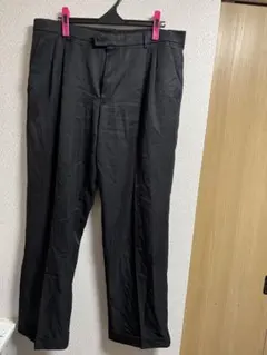 【PERRY ELLIS PORTFOLIO】スラックス パンツ 黒 タック入りのサムネイル