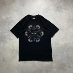 ヴィンテージ 企業物 Systatic Tシャツ XL 黒 プリント ブラック 
