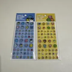 【新品】たまごっちDROP BLOCK SEAL タイルみたいなシール 2枚