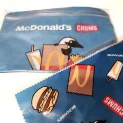 【最終値下げ】チャムズコラボ マクドナルド ジップポーチ クリーナークロス