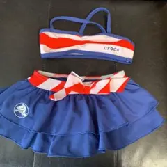 crocs キッズ 水着 95cm セパレート ビキニ