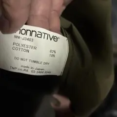 nonnative NN-J3403 ミリタリージャケット オリーブ