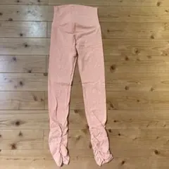 【美品】リアルストーン　サーモンピンク レギンス　sのサムネイル