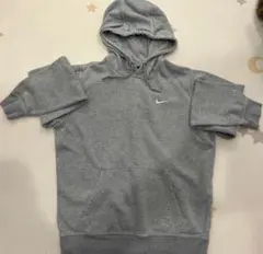 NIKEナイキ 裏起毛 スウェットパーカーフーディグレー 916271-063