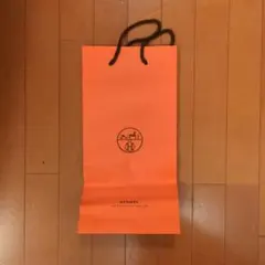 HERMES ショップ袋 オレンジ 6