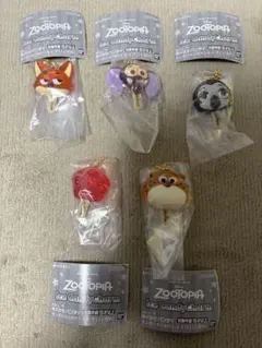 ズートピア アイスキャンディーチャーム　5点セット