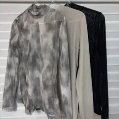 GU シアートップス 3点セット