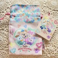 ダッフィ＆フレンズ ハートウォーミングデイズ 巾着