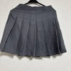 グレー プリーツミニスカートのサムネイル