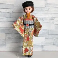 リカちゃん ハンドメイド 着物 3点 洋服 服 手作り 着せ替え 和服　浴衣