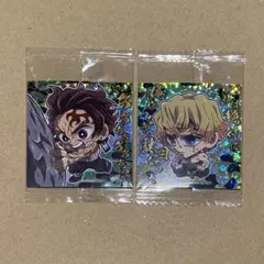 【未開封】鬼滅の刃 竈門炭治郎 我妻善逸 シール