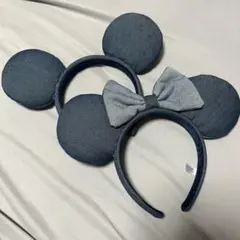 ディズニー カチューシャ デニム セット
