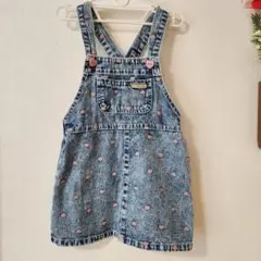 Birthday　futafuta　デニム　ジャンパースカート　オーバーオール