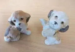 レトロ　犬の置物セット