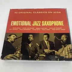 7562/【3CD】エモーショナル・ジャズ・サクソフォン