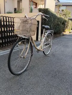 ブリヂストン シティサイクル ベージュ 26 ジャンク品 自転車本体　引取りのサムネイル