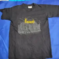 ハロッズ ナイツブリッジ Tシャツ 英国 Harrods ロックTEE M