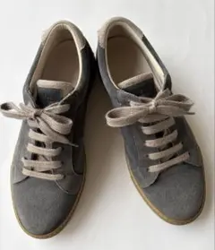 BRUNELLO CUCINELLI スエード スニーカー ブルーグレーのサムネイル