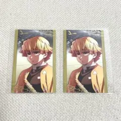 鬼滅の刃 描き下ろしランダムフォトカード 我妻善逸