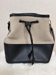 One-Handle Canvas Bucket Bag Her lip to - メルカリ
